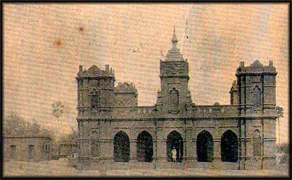 The Mahabodhi Preaching Hall at Bodh Gaya